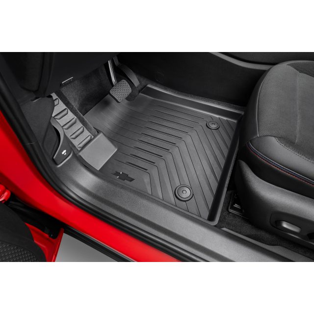 26371179 - Interior: First- and Second-Row Premium All-Weather Floor Liners in Jet Black with Bowtie Logo for GM Image