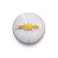 19301595 - : Wheel Center Caps, Brushed Aluminum, Bowtie Logo for Chevrolet: Colorado, Silverado 1500, Silverado 1500 LD, Silverado 1500 LTD, Silverado 2500 HD, Silverado 3500 HD, Suburban, Suburban 3500 HD, Tahoe Image