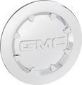 9598046 - : Button Style Center Cap with GMC Logo for GMC: Sierra 1500, Yukon, Yukon XL 1500, Yukon XL 2500 Image