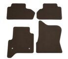 84531854 - Interior: Cocoa Floor Mats, Carpet, Front and Rear for Chevrolet: Silverado 1500, Silverado 2500 HD, Silverado 3500 HD | GMC: Sierra 1500, Sierra 2500 HD, Sierra 3500 HD Image