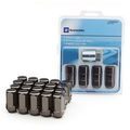 85105299 - : Wheel Locks And Lug Nuts Kit - Black for Buick: Enclave | Cadillac: Escalade, Escalade ESV, XT5, XT6 | Chevrolet: Blazer, Colorado, Silverado 1500, Silverado 1500 LD, Silverado 1500 LTD, Suburban, Suburban 3500 HD, Tahoe, Traverse | GMC: Acadia, Canyon, Sierra 1500, Sierra 1500 Limited, Yukon, Yukon XL Image
