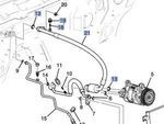 84459872 - : Air Conditioning Compressor Hose Assembly for Chevrolet: Silverado 1500 | GMC: Sierra 1500 Image