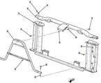 20840495 - Body: Radiator Support for GM Image