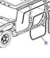 25910529 - : Front Side Door Weatherstrip for Hummer: H2 Image