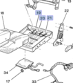 12472585 - Body: Seat Frame for GM Image