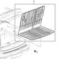 85783766 - Interior: Integrated Cargo Liner for GMC: Yukon Image