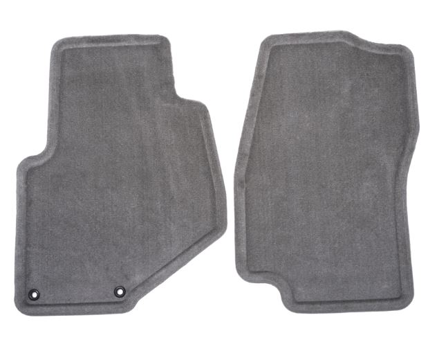 19167257 - Interior: Floor Mats, Carpet, Front Gray for GM Image