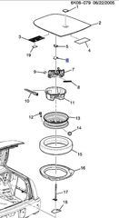 15226713 - : Jack Stow Washer for Cadillac: XT5, XT6 | Chevrolet: Blazer, Traverse, Traverse Limited | GMC: Acadia Image