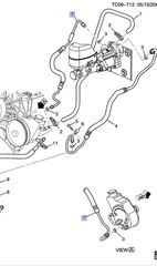 20930009 - : Power Brake Booster Inlet Hose Assembly for Chevrolet: Silverado 2500 HD, Silverado 2500 HD Classic, Silverado 3500, Silverado 3500 Classic, Silverado 3500 HD | GMC: Sierra 2500 HD, Sierra 2500 HD Classic, Sierra 3500, Sierra 3500 Classic, Sierra 3500 HD Image