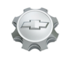 19329235 - : Wheel Center Cap, Bowtie Logo for Chevrolet: Silverado 1500, Silverado 2500 HD, Silverado 3500 HD Image