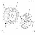 42441055 - : WHEEL COVER for Chevrolet: Spark Image
