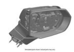 85092813 - Electrical: Passenger Mirror Housing without Upper Cover or Glass for Chevrolet: Suburban, Tahoe | GMC: Yukon, Yukon XL Image