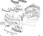 22997719 - : Front Upper Bumper Cover for GM Image