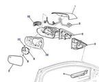 84725736 - Body: Mirror Assembly for GM Image