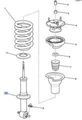 19420491 - : Shock Absorber for Cadillac: Escalade, Escalade ESV, Escalade EXT | Chevrolet: Avalanche, Silverado 1500, Suburban 1500, Tahoe | GMC: Sierra 1500, Yukon, Yukon XL 1500 Image