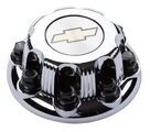 12451992 - : Chrome Hub Cap with Bowtie Logo for Chevrolet: Express 1500, Express 2500, Express 3500, Silverado 1500, Silverado 1500 Classic, Silverado 1500 HD, Silverado 1500 HD Classic, Silverado 2500, Silverado 2500 HD, Silverado 2500 HD Classic, Silverado 3500, Silverado 3500 Classic, Silverado 3500 HD, Suburban 1500, Suburban 2500 Image