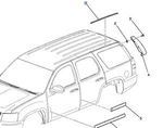 22743309 - Body: Roof Molding for GM Image
