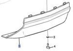 84053018 - : Rear Bumper Fascia Trailer Hitch Cover for Cadillac: XT5 Image