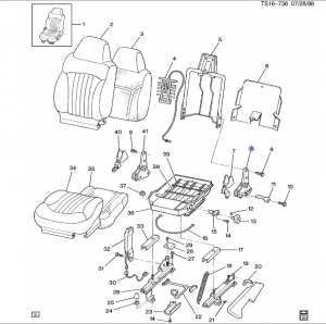 89039091 - Body: Recliner for GM Image