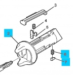 15815961 - : IGNITION LOCK CYLINDER (does not include key)(uncoded) for Cadillac: Escalade, Escalade ESV, Escalade EXT | Chevrolet: Astro, Avalanche 1500, Avalanche 2500, Blazer, C1500, Express 1500, Express 2500, Express 3500, P30, S10, Silverado 1500, Silverado 1500 HD, Silverado 2500, Silverado 2500 HD, Silverado 3500, Suburban 1500, Suburban 2500, Tahoe | GMC: Jimmy, Safari, Savana 1500, Savana 2500, Savana 3500, Sierra 1500, Sierra 1500 HD, Sierra 2500, Sierra 2500 HD, Sierra 3500, Sonoma, Yukon, Yukon XL 1500, Yukon XL 2500 | Oldsmobile: Bravada Image
