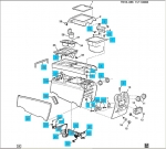 89044119 - Body: Console Assembly for Hummer: H2 Image