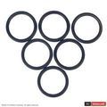 1W1Z19E889GB - HVAC: Evaporator Tube Upper Seal for Ford: E-350 Super Duty, E-450 Super Duty, Expedition, Fiesta, Flex, Freestyle, Taurus, Taurus X | Lincoln: MKS, MKT, MKX, Navigator | Mercury: Sable Image