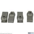 W520832S439 - Electrical: Mount Bracket Nut for Ford: E-150, E-250, E-350 Super Duty, E-450 Super Duty, Edge, Expedition, Explorer, F-150, F-250, F-350, F-Super Duty, Fusion, Mustang, Police Interceptor Sedan, Police Interceptor Utility, Police Responder Hybrid, Ranger, Special Service Police Sedan, SSV Plug-In Hybrid, Taurus | Lincoln: MKX, MKZ, Nautilus Image