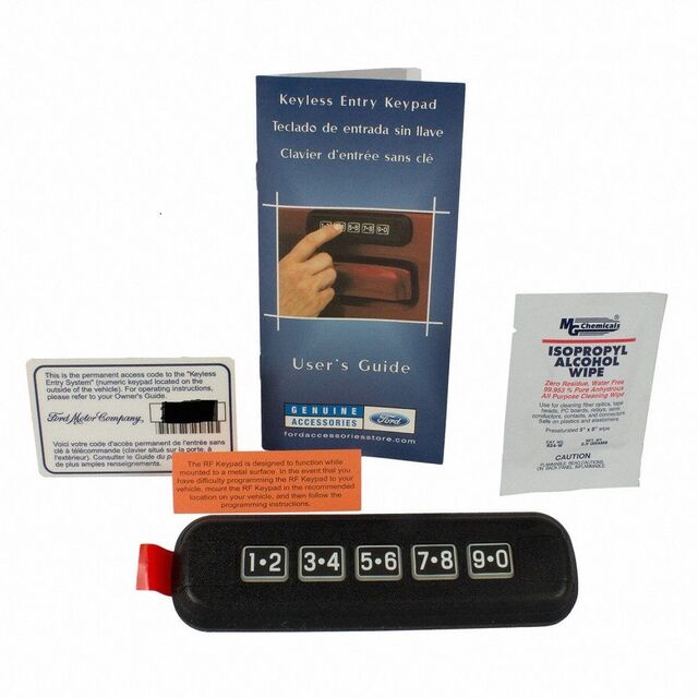 KB3Z14A626A - : Keyless Entry Keypad for Ford: E-150, E-250, E-350 Super Duty, Explorer, Police Interceptor Utility, Transit Connect | Lincoln: MKX, MKZ Image