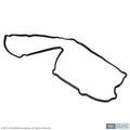 7T4Z6584B - Engine: Valve Cover Gasket for Ford: Edge, Explorer, Flex, Fusion, Police Interceptor Sedan, Police Interceptor Utility, Taurus, Taurus X | Lincoln: MKS, MKT, MKX, MKZ | Mercury: Sable Image