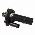 CJ5Z8575A - Cooling System: Thermostat Unit for Ford: Escape, Explorer, Focus, Fusion, Special Service Police Sedan, Taurus | Lincoln: MKC, MKT, MKZ Image