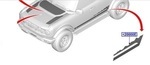 M2DZ6320001BB - : Stripe Tape for Ford: Bronco Image