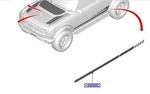 M2DZ16038BB - : Decal for Ford: Bronco Image