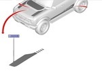 M2DZ6320001AB - : Hood Overlay for Ford: Bronco Image