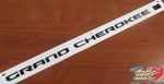 68524489AA - Exterior Ornamentation: Grand Cherokee Nameplate, Left for Jeep: Grand Cherokee, Grand Cherokee L Image