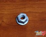6101695 - Brakes: Hex Flange Lock Nut, Mounting for Chrysler: 300, 300M, Aspen, Concorde, Pacifica, PT Cruiser, Town &amp; Country | Dodge: Challenger, Charger, Dakota, Dart, Durango, Grand Caravan, Intrepid, Magnum, Neon, Ram 1500, Ram 2500, Ram 3500, Viper | Jeep: Cherokee, Commander, Grand Cherokee, Liberty, Wrangler | Ram: 2500, 3500, Dakota | SRT: Viper Image