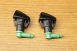 68260443AAX2 - : 2016-2019 Jeep Grand Cherokee Set Of 2 Windshield Washer Fluid Nozzles OEM for Mopar Image