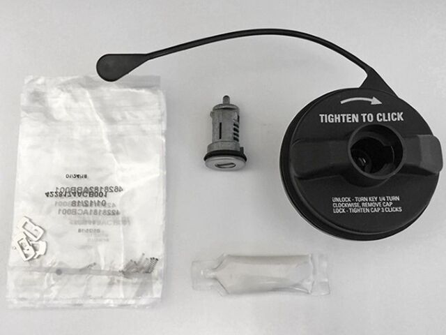 82215184AB - Exterior Accessories: Locking Fuel Cap for Jeep: Gladiator, Wrangler Image