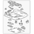 84456890 - : Light Ash  Console for GM Image