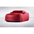 23457479 - : Premium Indoor Car Cover in Red with Embossed Camaro Logos for Chevrolet: Camaro Image