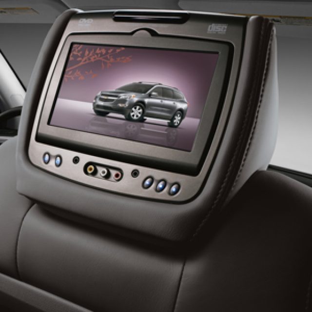 84285336 - Electronics: Rear-Seat Entertainment System with DVD Player in Ebony Leather for GM Image