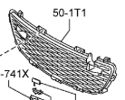 NP06501T0A - Body: Grille Assembly for Mazda Image