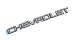 15126056 - Body: Nameplate for Chevrolet: Blazer, Express 1500, Express 2500, Express 3500, P30, S10, S10 Blazer, Silverado 1500, Silverado 1500 Classic, Silverado 1500 HD, Silverado 1500 HD Classic, Silverado 2500, Silverado 2500 HD, Silverado 2500 HD Classic, Silverado 3500, Silverado 3500 Classic, Silverado 3500 HD, Suburban 1500, Suburban 2500, Tahoe | GMC: Sierra 1500, Sierra 1500 Classic, Sierra 1500 HD, Sierra 1500 HD Classic, Sierra 2500, Sierra 2500 HD, Sierra 2500 HD Classic, Sierra 3500, Sierra 3500 Classic, Sierra 3500 HD Image
