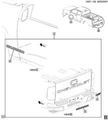 85594766 - : Exterior Emblem Kit, Colorado for GM Image