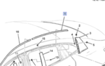 84205393 - Body: Reveal Molding for GM Image