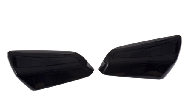 84235862 - Exterior: Outside Rear-View Mirror Covers - Black for GM Image
