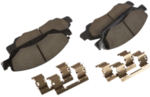 84320501 - Unclassified: Brake Pads for Cadillac: Escalade, Escalade ESV | Chevrolet: Silverado 1500, Silverado 1500 LD, Suburban, Tahoe | GMC: Sierra 1500, Sierra 1500 Limited, Yukon, Yukon XL Image