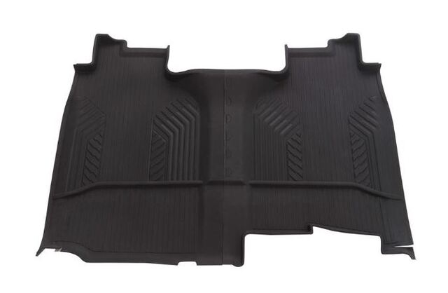 84348198 - Interior: Second Row Interlocking Premium All-Weather for Chevrolet: Silverado 1500, Silverado 1500 LTD, Silverado 2500 HD, Silverado 3500 HD | GMC: Sierra 1500, Sierra 1500 Limited, Sierra 2500 HD, Sierra 3500 HD Image