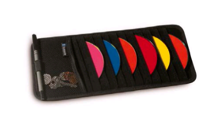 12495014 - Interior: Visor CD/ DVD Holder for Buick: Century, Enclave, LaCrosse, LeSabre, Lucerne, Park Avenue, Rainier, Regal, Rendezvous, Terraza | Cadillac: CTS, DeVille, DTS, Eldorado, Escalade, Escalade ESV, Escalade EXT, Seville, SRX, STS, XLR | Chevrolet: Astro, Avalanche, Aveo, Blazer, Camaro, Cavalier, Cobalt, Colorado, Corvette, Equinox, Express 1500, Express 2500, Express 3500, Express 4500, HHR, Impala, Malibu, Metro, Monte Carlo, Prizm, Silverado 1500, Silverado 1500 Classic, SSR, Suburban 1500, Suburban 2500, Suburban C1500, Suburban C2500, Suburban K1500, Suburban K2500, Tahoe, Tracker, Trailblazer, Trailblazer EXT, Traverse, Uplander, Venture, Volt | GMC: Acadia, Canyon, Envoy, Envoy XL, Envoy XUV, Jimmy, Safari, Savana 1500, Savana 2500, Savana 3500, Savana 4500, Terrain, Yukon, Yukon XL 1500, Yukon XL 2500 Image