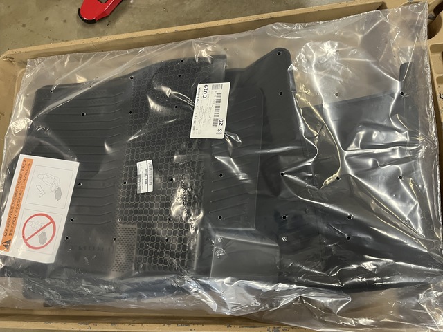 T99E49BU0A - Interior: Genuine OEM Nissan Floor Mats T99E4-9BU0A 2022-2026 Frontier Crew Cab 4pc for Nissan Image