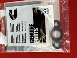 15196EZ40C - : Nissan Genuine OEM Turbocharger Oil Line Gasket 15196-EZ40C Turbo Seal for Nissan Image